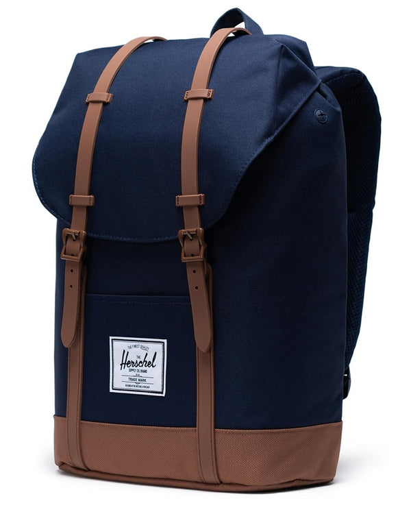 HERSCHEL RETREAT BACKPACK PEACOAT SADDLE BROWN