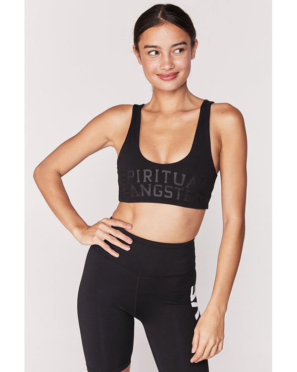 Spiritual Gangster Studio Sports Bra Clean - Womens - Rose Quartz