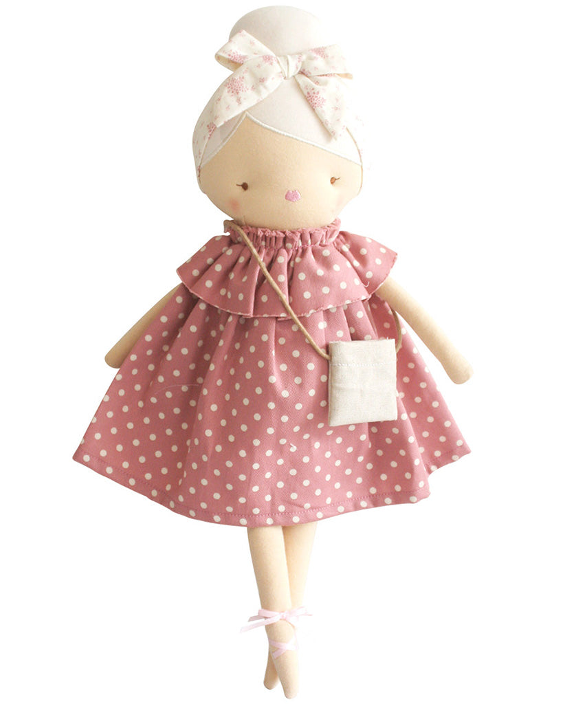 Alimrose Piper Plush Doll 43cm - Pink Spot