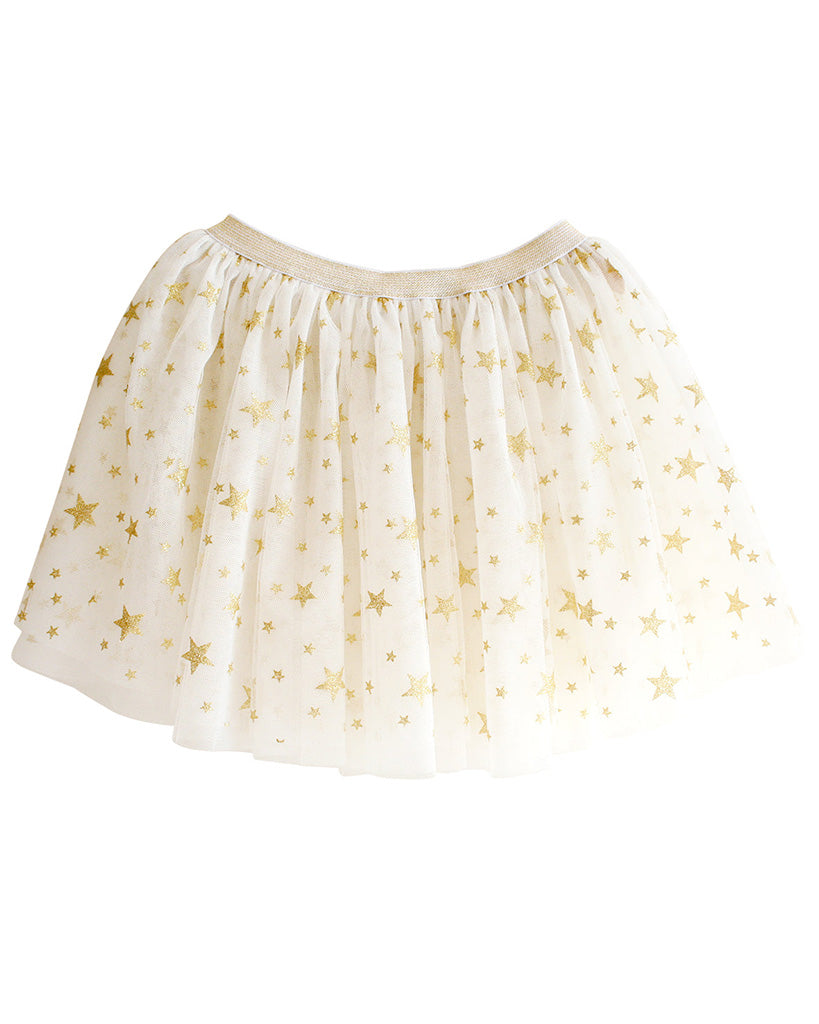 Alimrose Tutu Skirt - Blush Gold Star - One Size (3-6+)