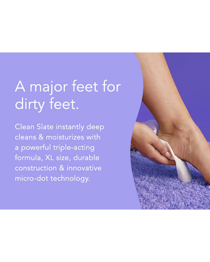 Barefoot Scientist Clean State Textured Foot Cleansing Towelettes