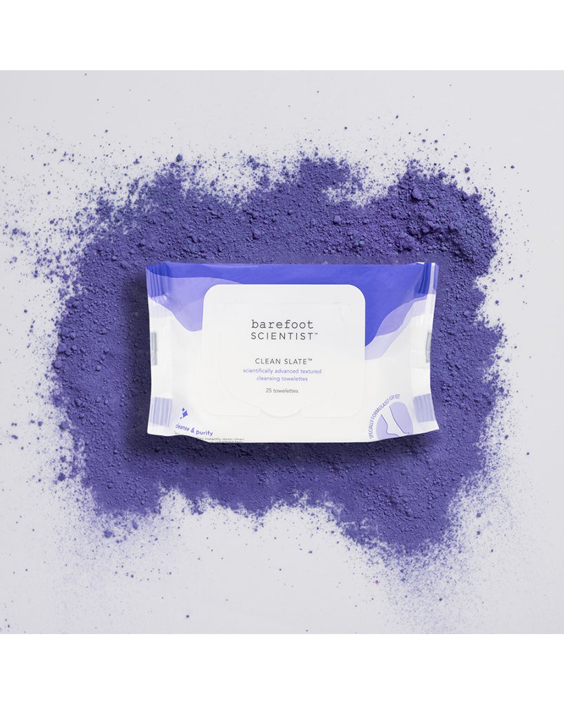 Barefoot Scientist Clean State Textured Foot Cleansing Towelettes