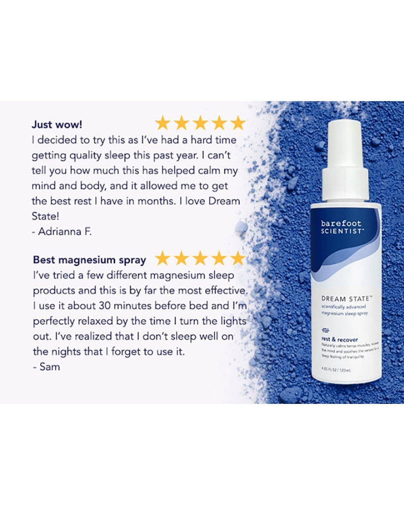 Barefoot Scientist Dream State Magnesium Sleep Spray