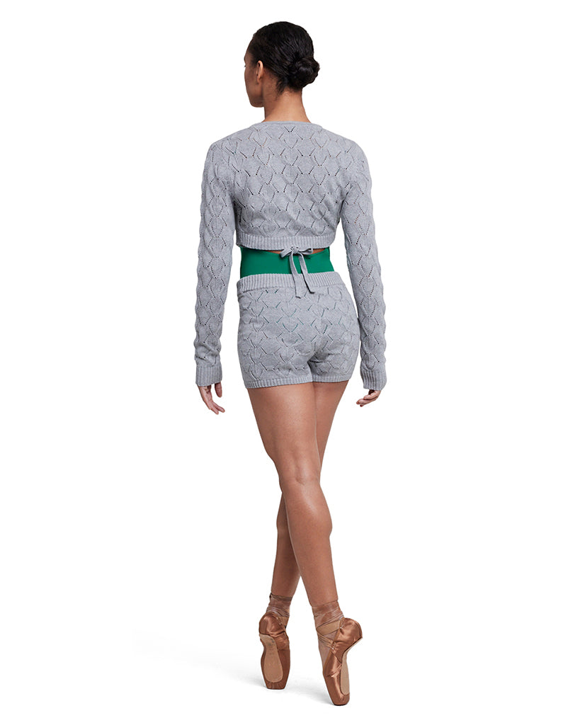 Bloch Lily Tie-Up Knitted Shorts - R5204 Womens