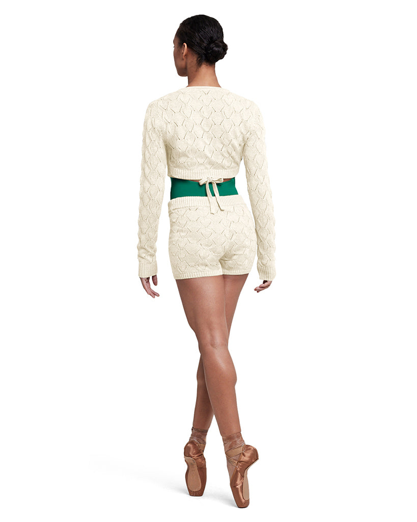 Bloch Lily Tie-Up Knitted Shorts - R5204 Womens