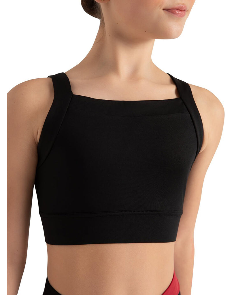 Capezio C&#39;est La Vie Couture Longline Bra Top - 12147C Girls