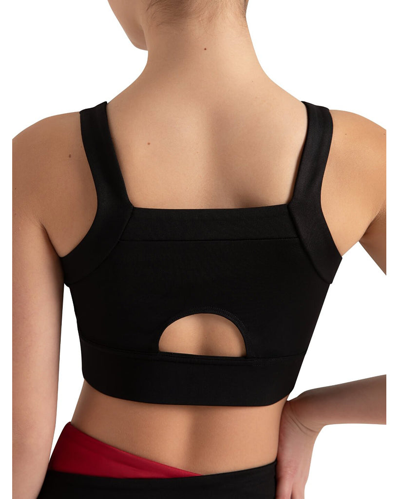 Capezio C&#39;est La Vie Couture Longline Bra Top - 12147C Girls