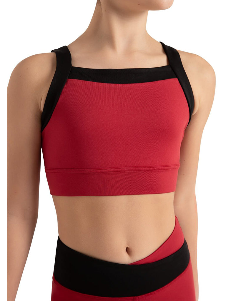 Capezio C&#39;est La Vie Couture Longline Bra Top - 12147C Girls