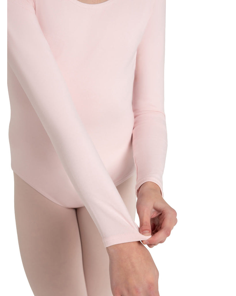 Capezio Classic Cotton Long Sleeve Leotard - CC450C Girls