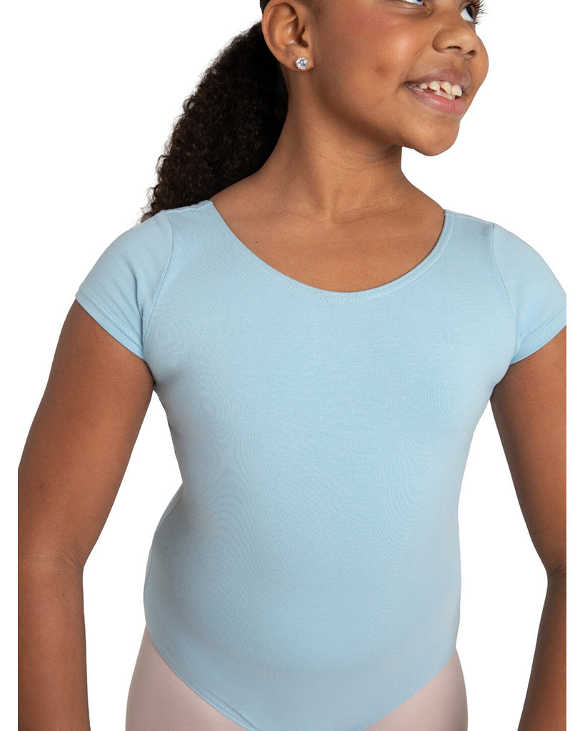 Capezio Classic Cotton Short Sleeve Leotard - CC400C Girls