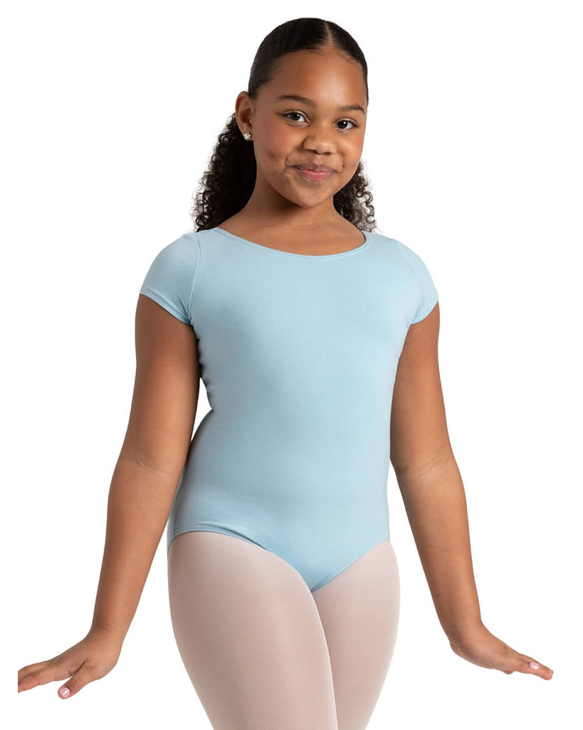 Capezio Classic Cotton Short Sleeve Leotard - CC400C Girls