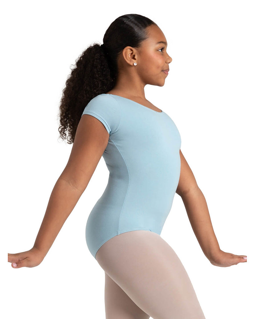 Capezio Classic Cotton Short Sleeve Leotard - CC400C Girls