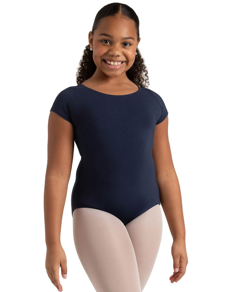 Capezio Classic Cotton Short Sleeve Leotard - CC400C Girls