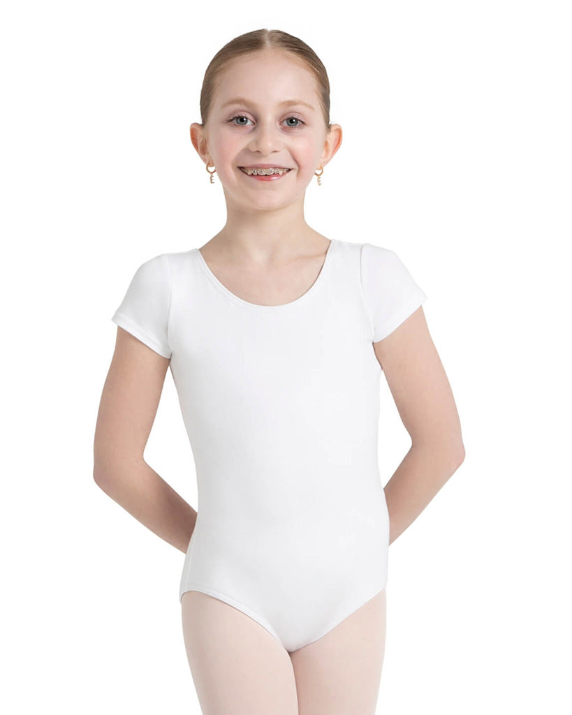 Capezio Classic Cotton Short Sleeve Leotard - CC400C Girls