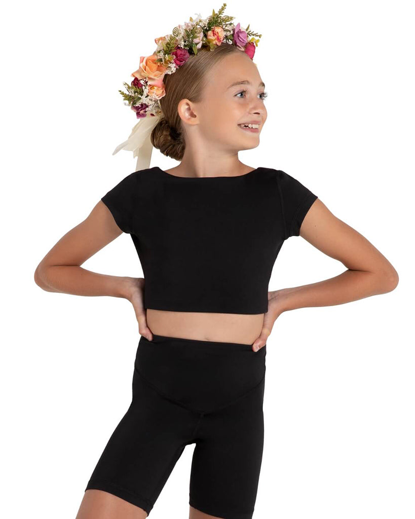 Capezio Clover Crop Top - 12091C Girls