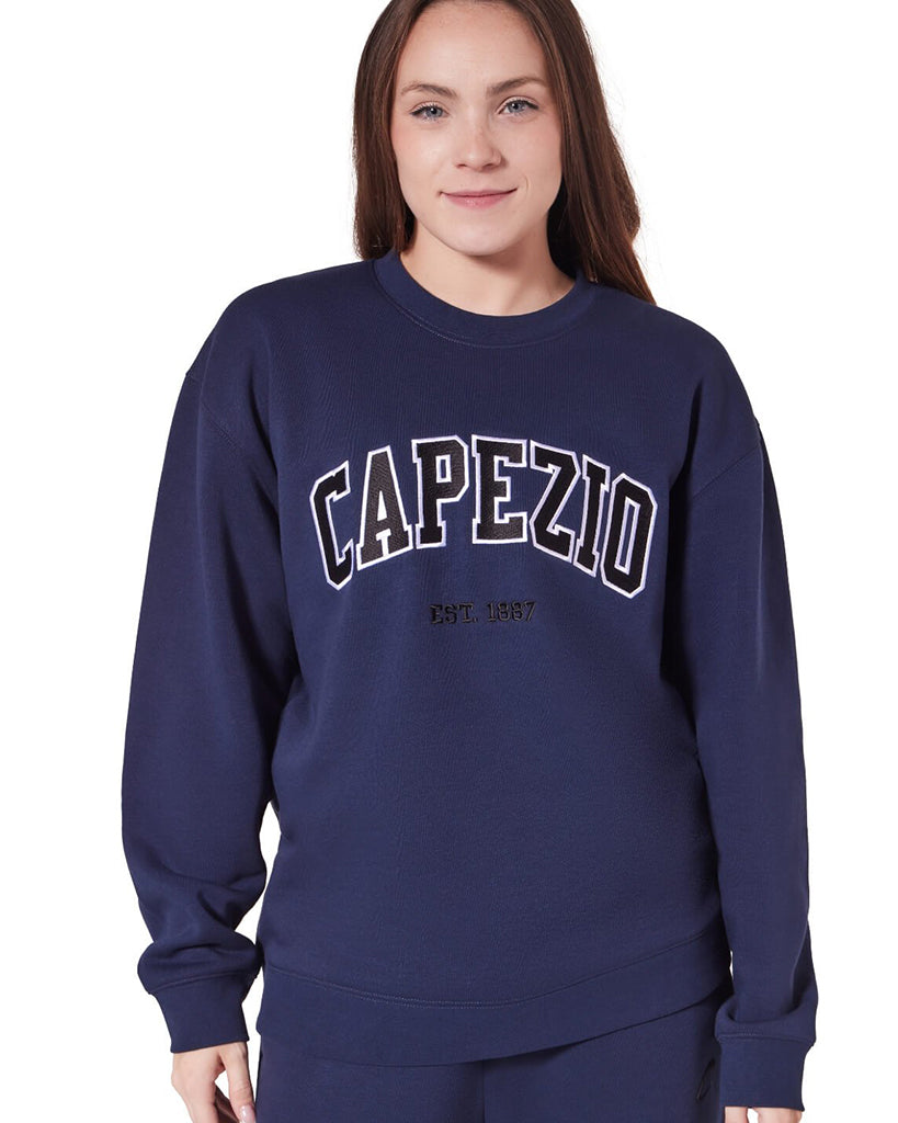 Capezio Established 1887 Crewneck Sweater - F6005U Womens - Pebble