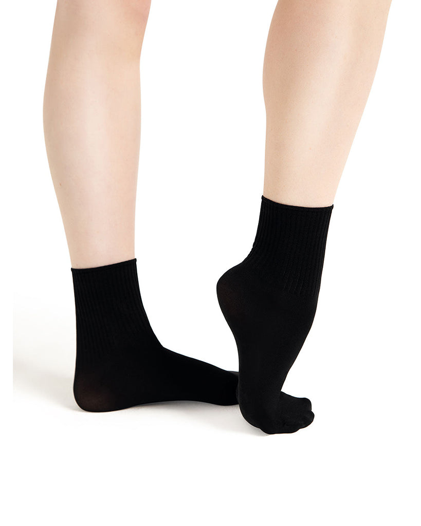 Capezio Ribbed Dance Tight Socks - BG022 Womens/Mens