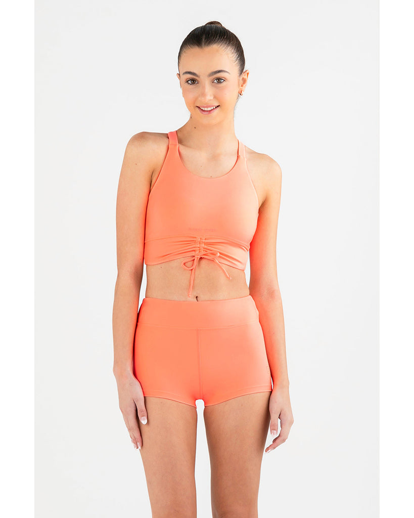 Every Turn Breathe Deeply Cropped Singlet - Girls - Sherbet