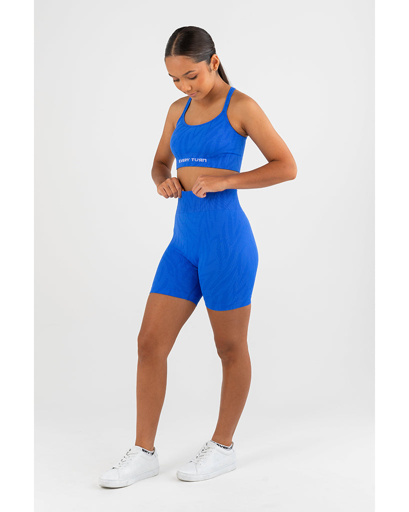 Every Wild Energy Seamless Short - Girls - Blueberry