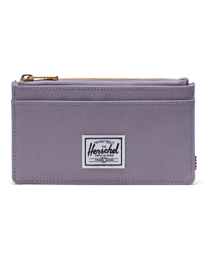 Herschel Supply Co Oscar II RFID Zip Wallet - Lavender Gray