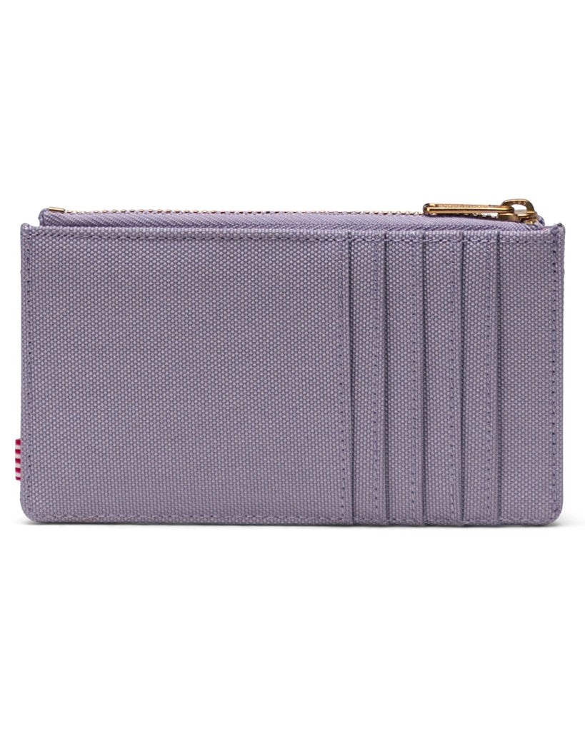 Herschel Supply Co Oscar II RFID Zip Wallet - Lavender Gray