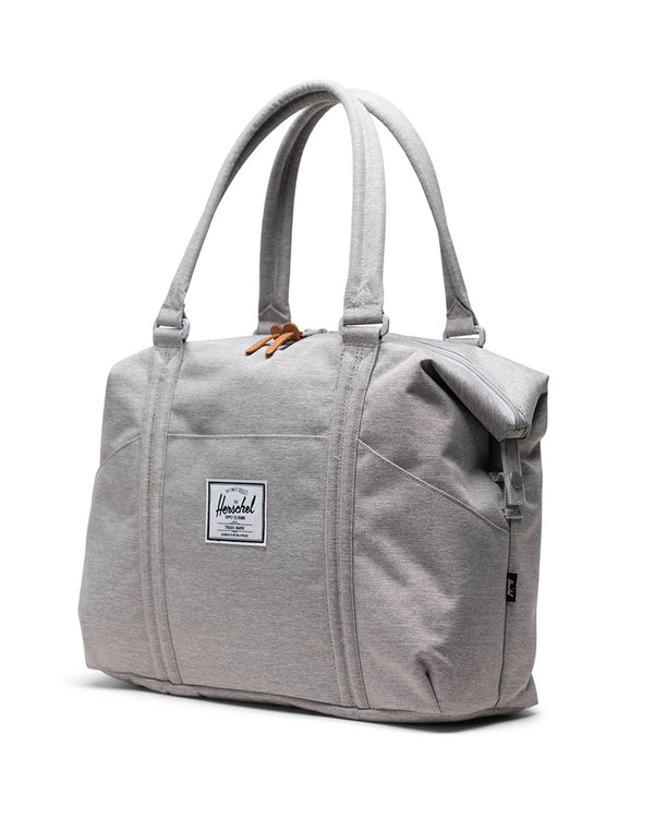 Herschel Supply Co Strand Duffle Bag - Light Grey Crosshatch / Natural ...