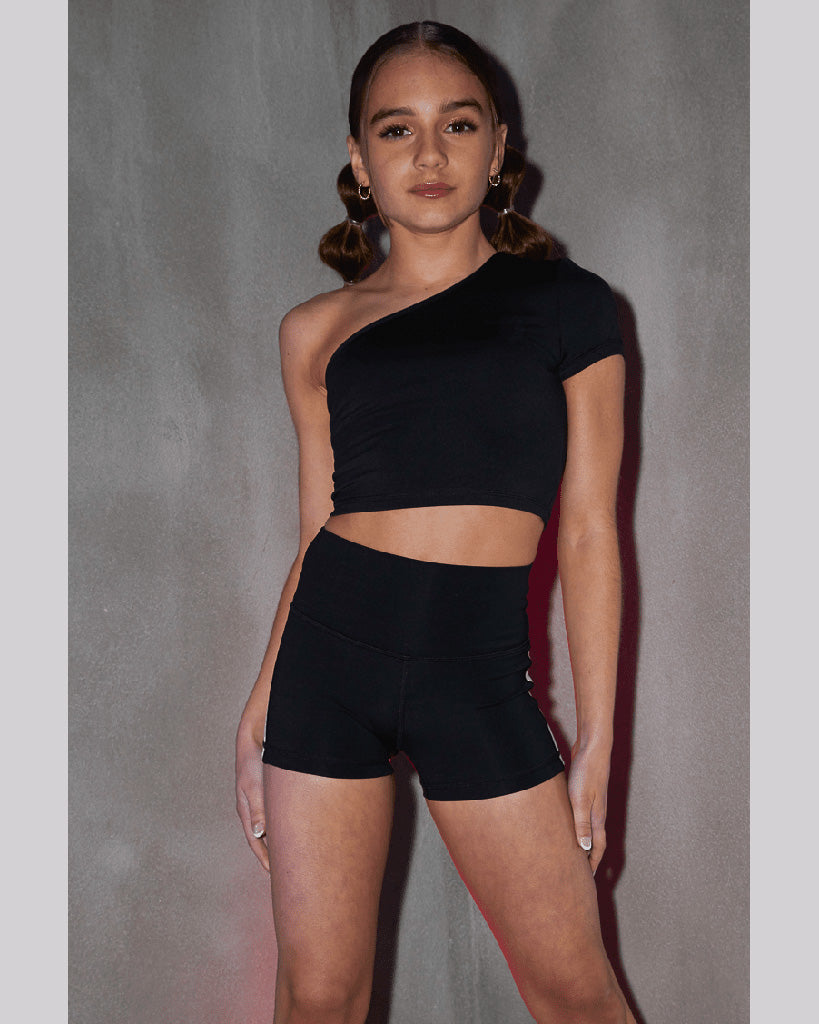 Jo+Jax Sport Crop Top - Girls - Black