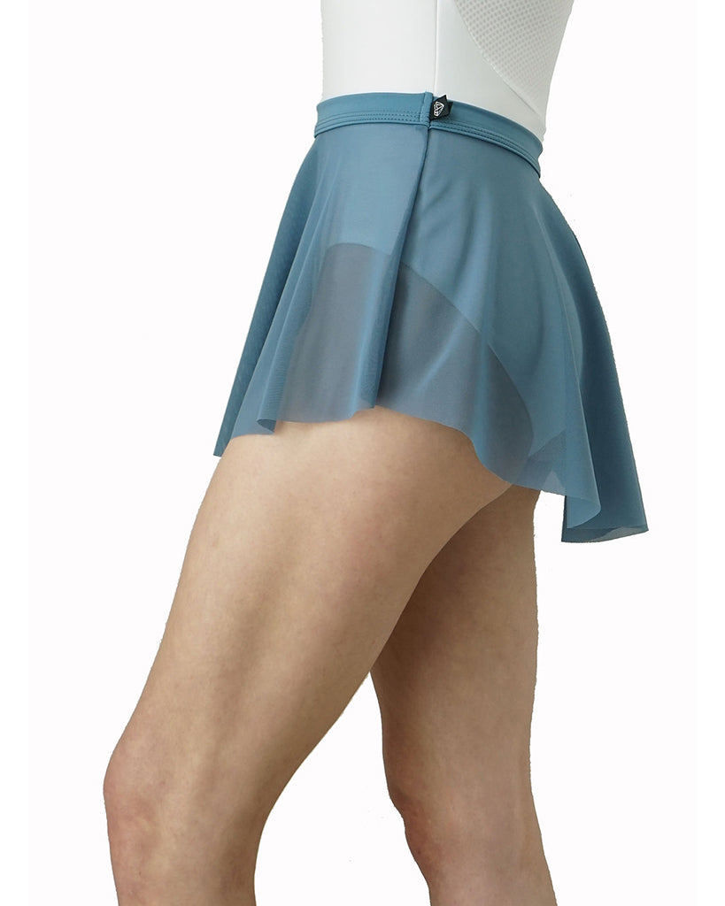 Jule Dancewear Meshie Mesh Pull On Skirt - Womens - Ocean