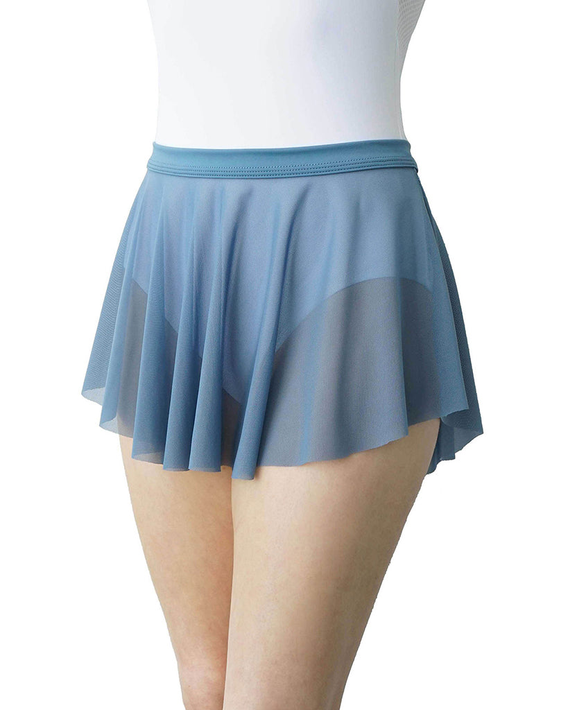 Jule Dancewear Meshie Mesh Pull On Skirt - Womens - Ocean