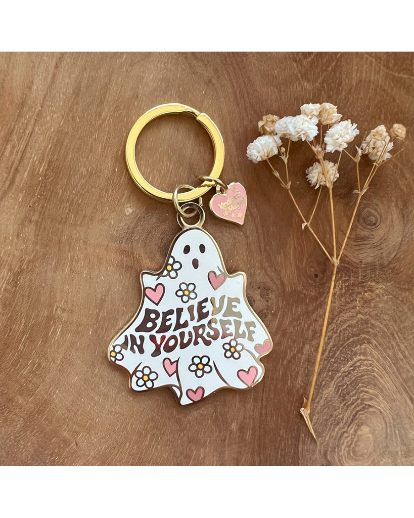 Kindness is Magic Ghost Keychain