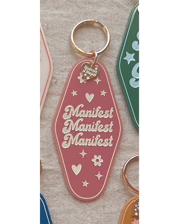 Kindness is Magic Inspirational Motel Keychain - Manifest