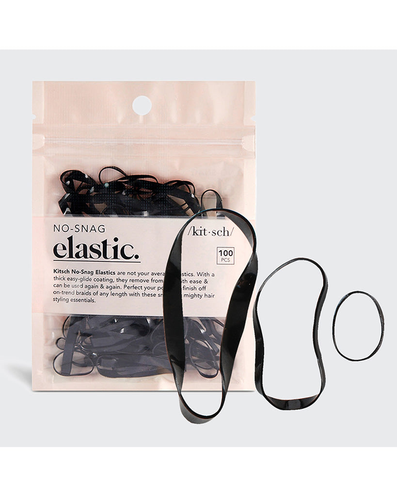 Kitsch NO-Snag Elastic 100pc - Black