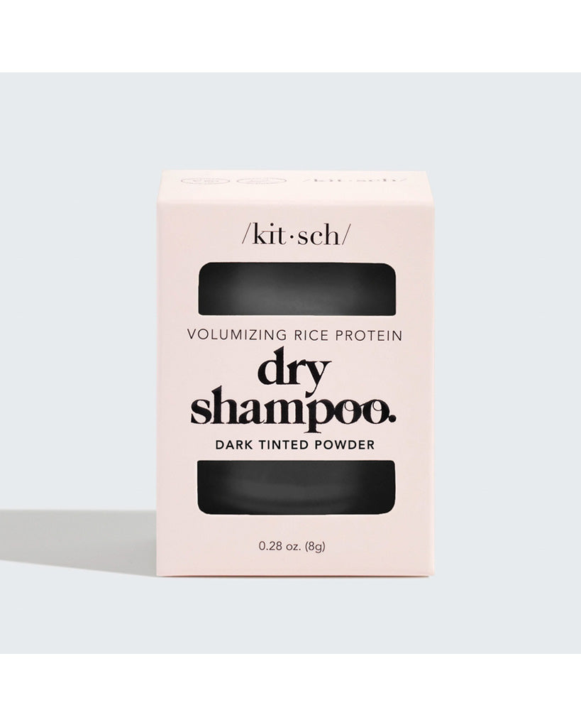 Kitsch Volumizing Rice Protein Dry Shampoo - Dark Tinted Powder