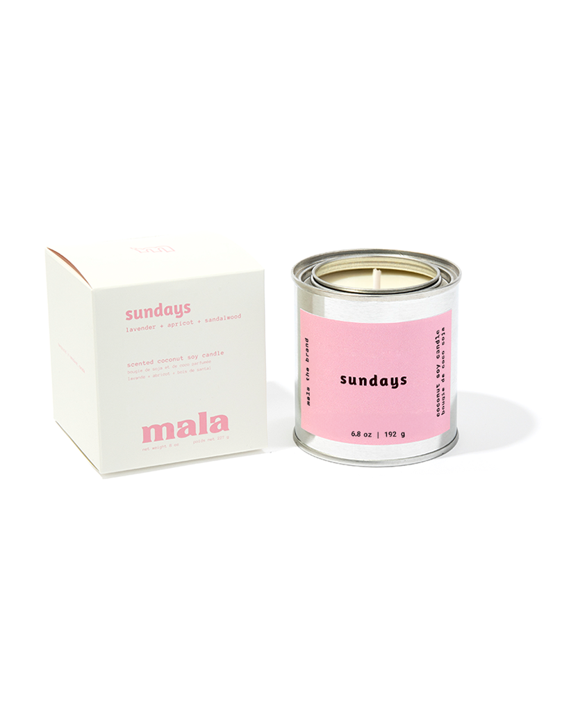 Mala The Brand Sundays Candle 6.8oz