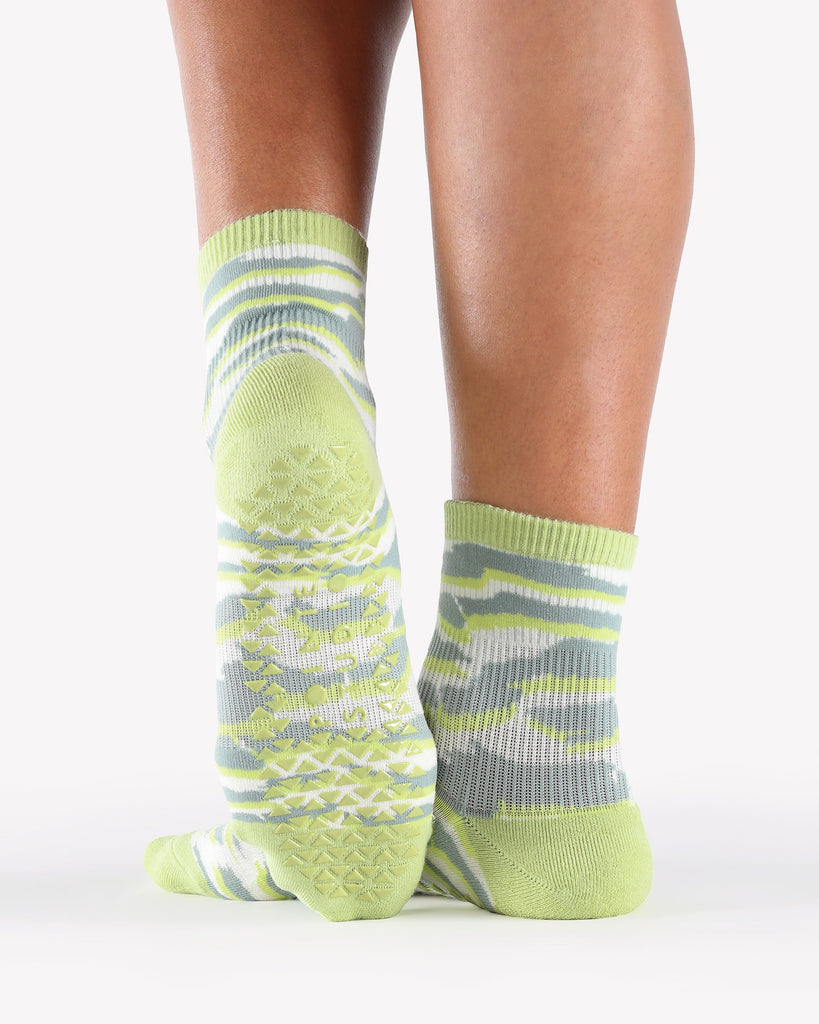 Pointe Studio Sam Grip Ankle Sock - Womens - Icicle