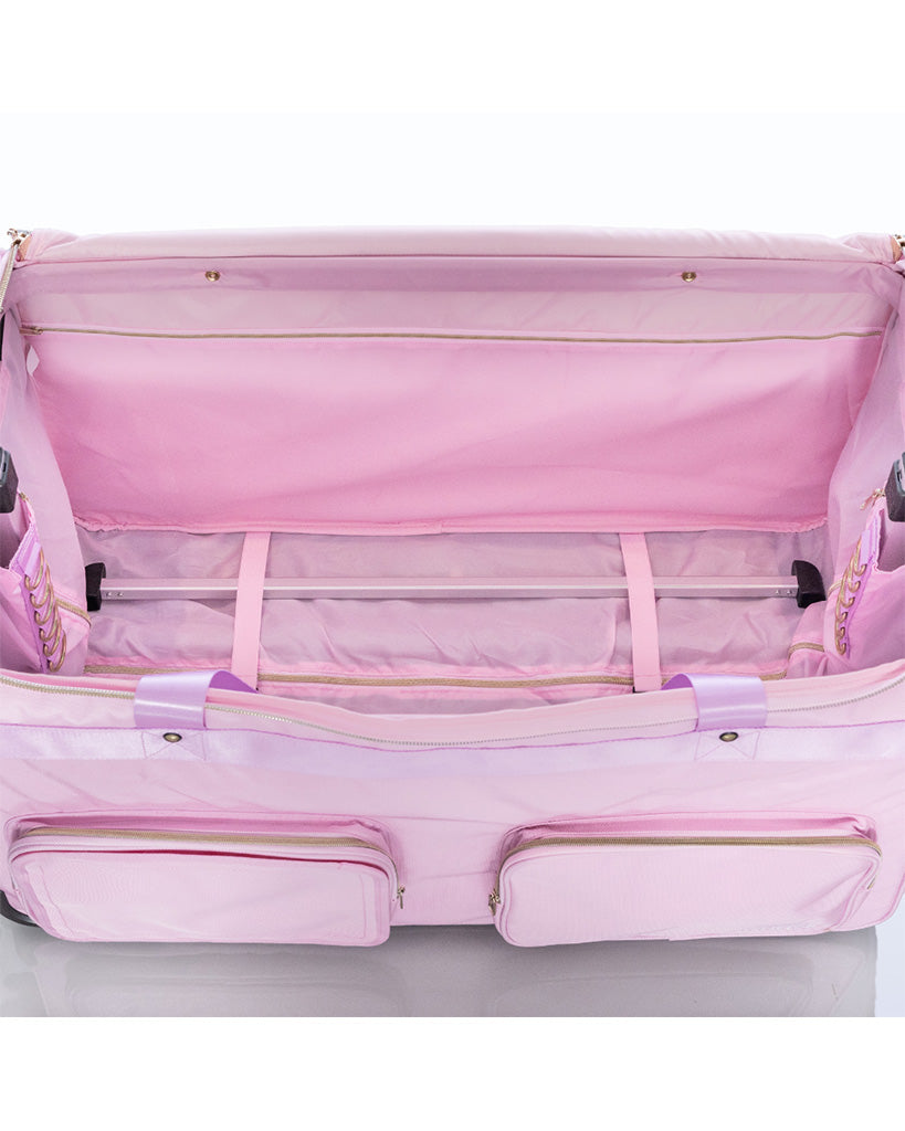 Rac n Roll Built-In Large Dance Travel Bag - Pink