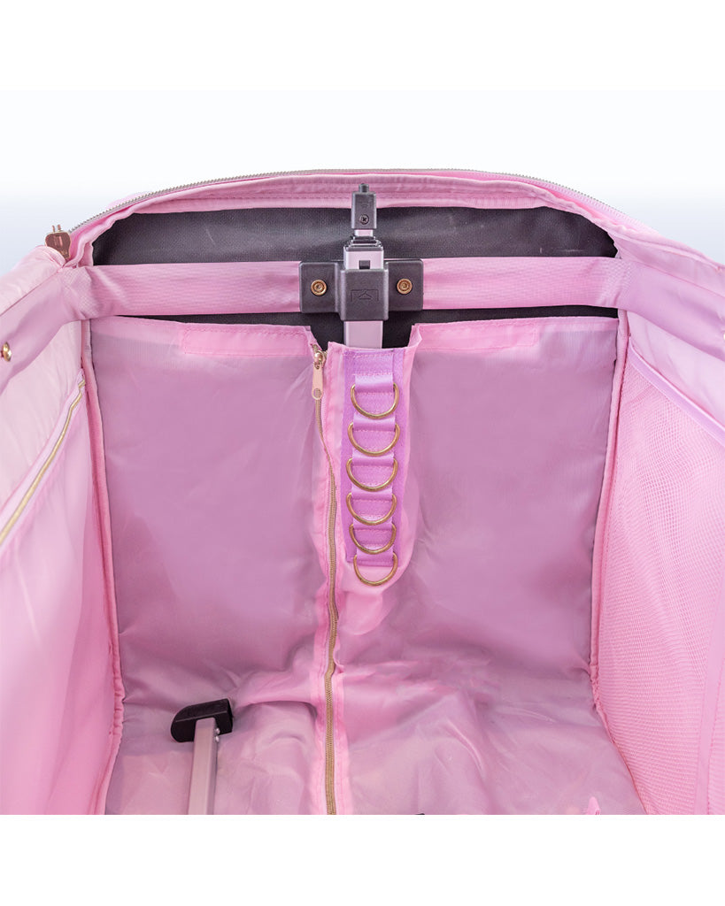 Rac n Roll Built-In Medium Dance Travel Bag - Pink