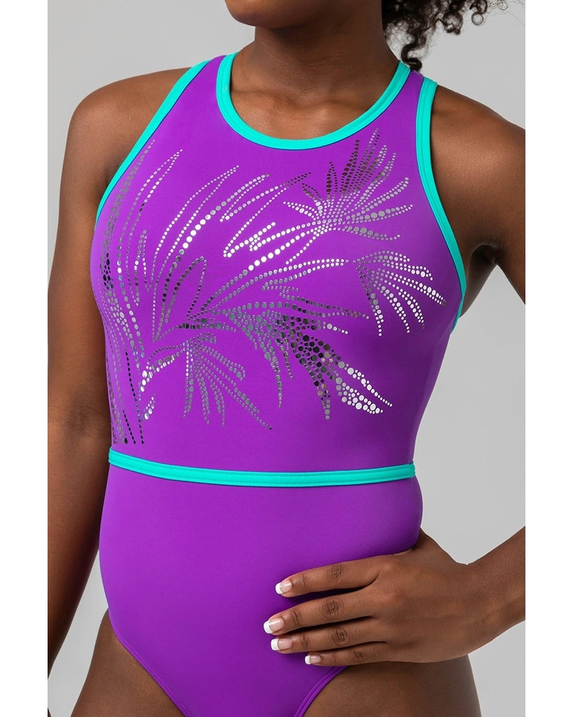 Sylvia P Paradise Gymnastic Leotard - Girls - Dancewear Centre