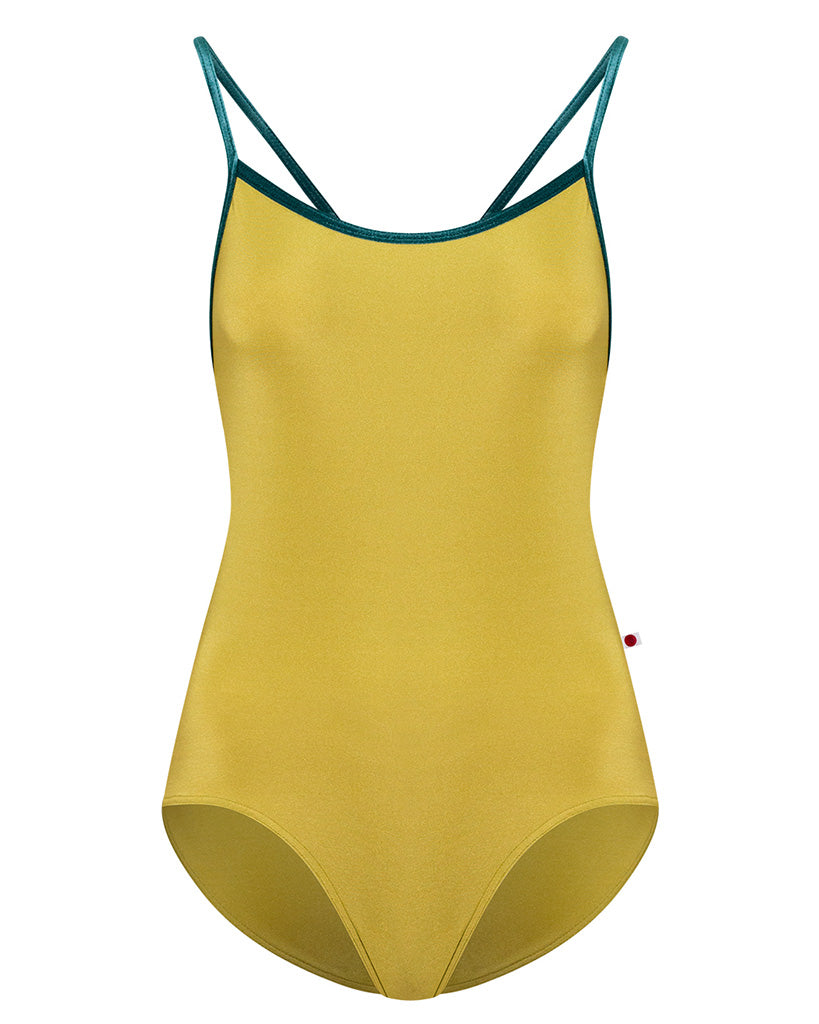 Yumiko Nadja Camisole Leotard - Womens - Cricket / Orbit