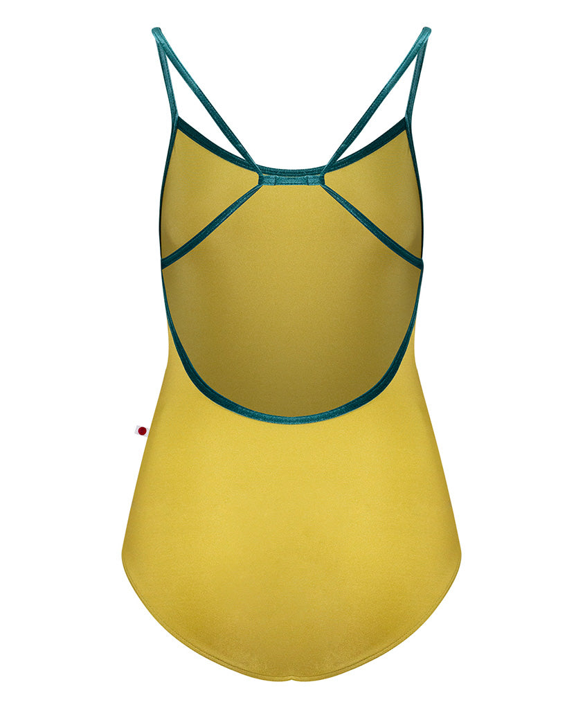 Yumiko Nadja Camisole Leotard - Womens - Cricket / Orbit