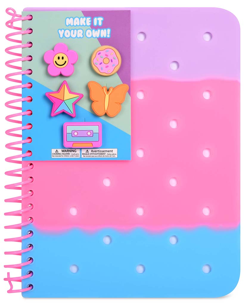 iscream Charmed Jelly Journal - 724965 - Tie Dye