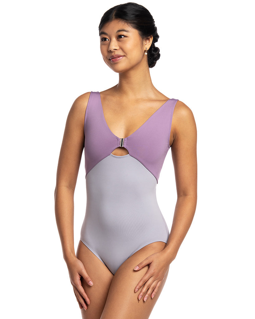 Ainsliewear Maya Clasp Front Open Back Tank Leotard - 1114 Womens - Dancewear - Bodysuits & Leotards - Dancewear Centre Canada