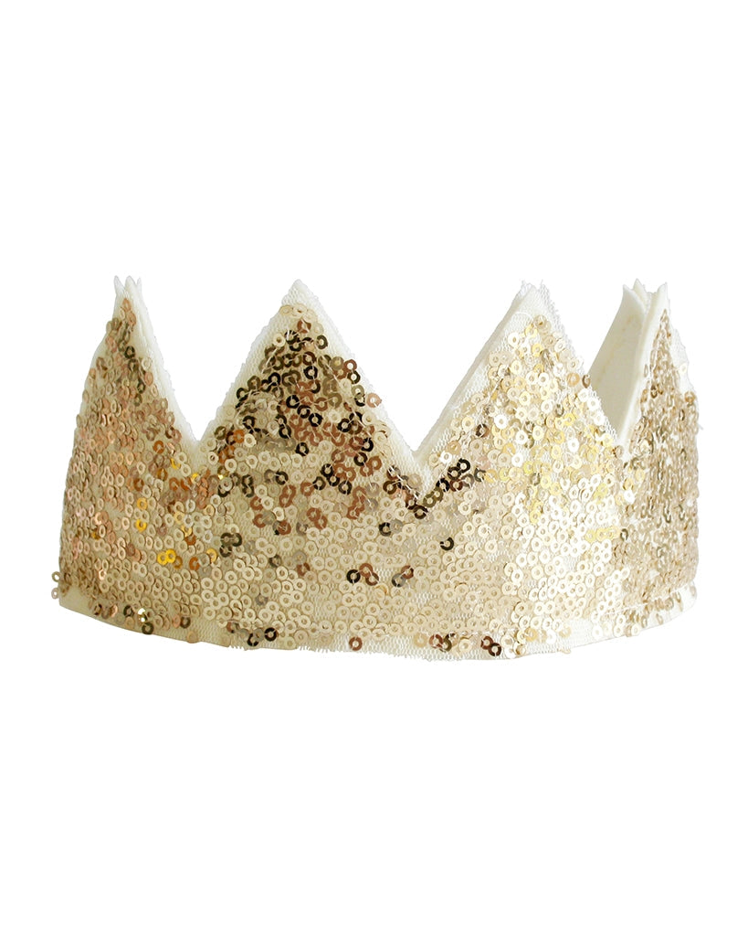 Alimrose Sequin Crown - Gold - Accessories - Dance Gifts - Dancewear Centre Canada