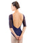 Ballet Rosa Aly Low Pinch Back 3/4 Embroidered Mesh Sleeve Leotard - Womens - Dancewear - Bodysuits & Leotards - Dancewear Centre Canada