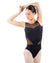 Ballet Rosa Danna Scoop Neck Mesh Insert Low Back Tank Leotard - Womens - Dancewear - Bodysuits & Leotards - Dancewear Centre Canada