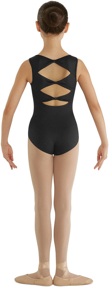 Bloch Gladiolus Three Bow Back Tank Leotard - CL8835T Girls - Dancewear - Bodysuits & Leotards - Dancewear Centre Canada