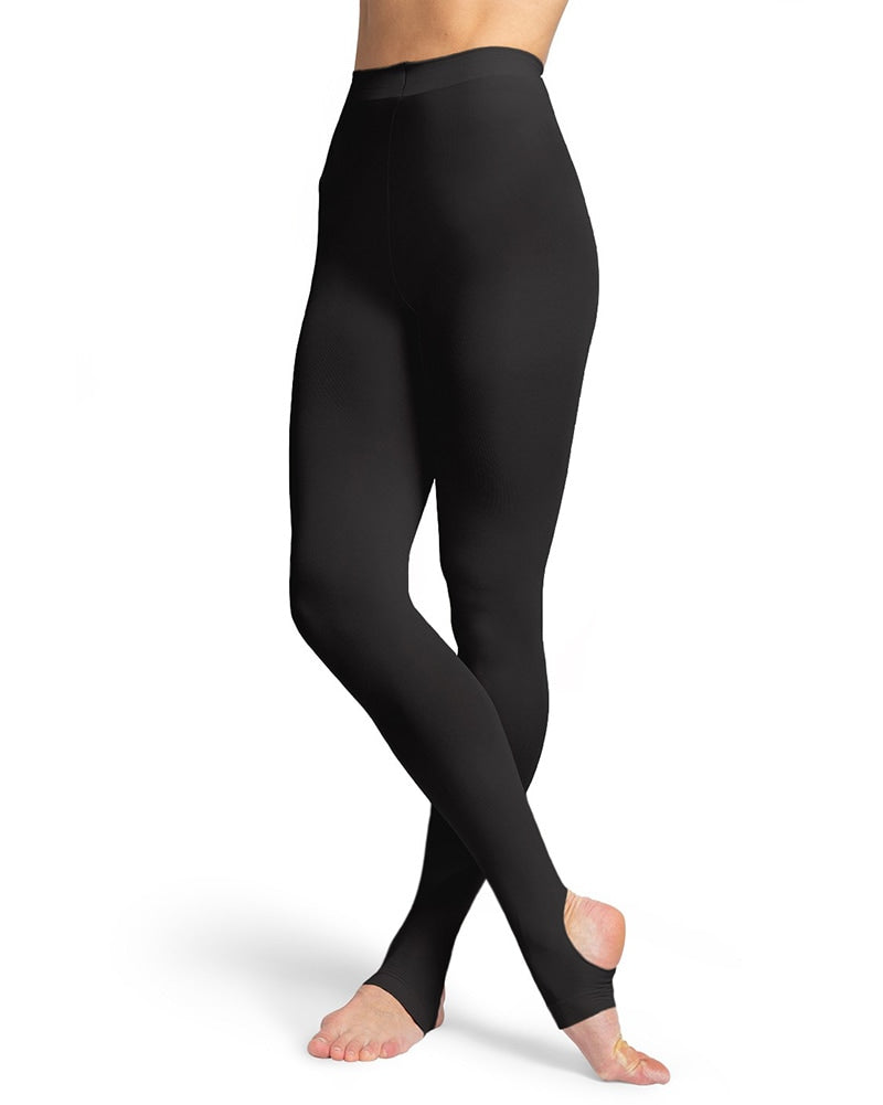 2X Girls Stirrup Pants Stretchy Tight Leggings Smooth Gymnastics Ballet  Dance