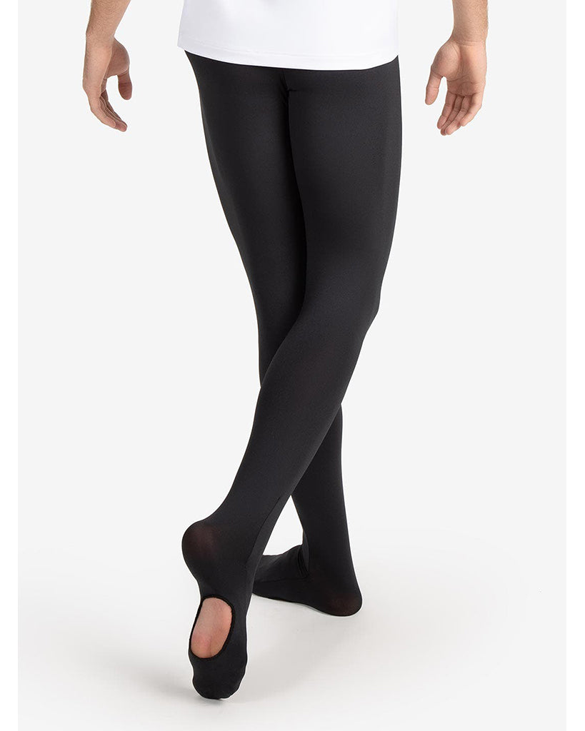  Capezio Women's Hold & Stretch Footless Tight,Black