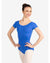 Capezio Dual Pinch Front Princess Seamed Cap Sleeve Leotard - SE1014C Girls - Dancewear - Bodysuits & Leotards - Dancewear Centre Canada