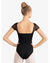 Capezio Mesh Yoke Short Sleeve Leotard - SE1039C Girls - Dancewear - Bodysuits & Leotards - Dancewear Centre Canada